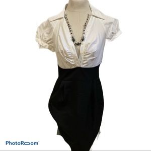 GNW Black and white Dresss